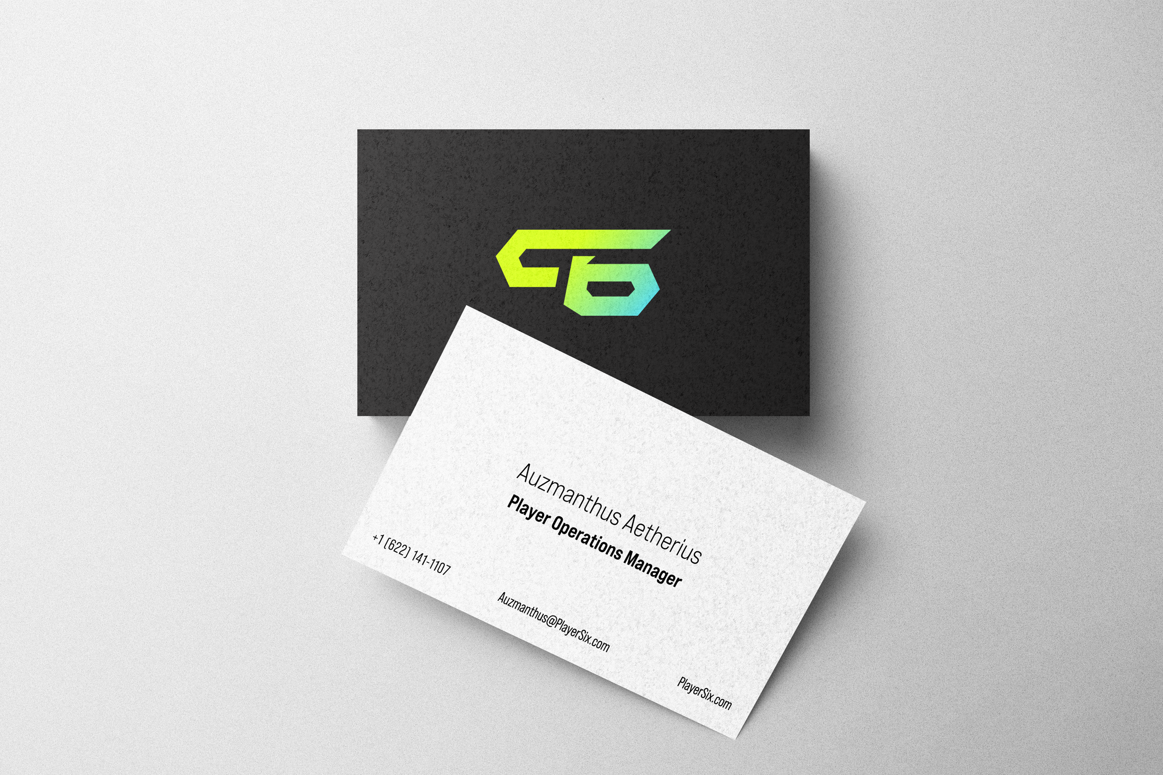 Business card mockup