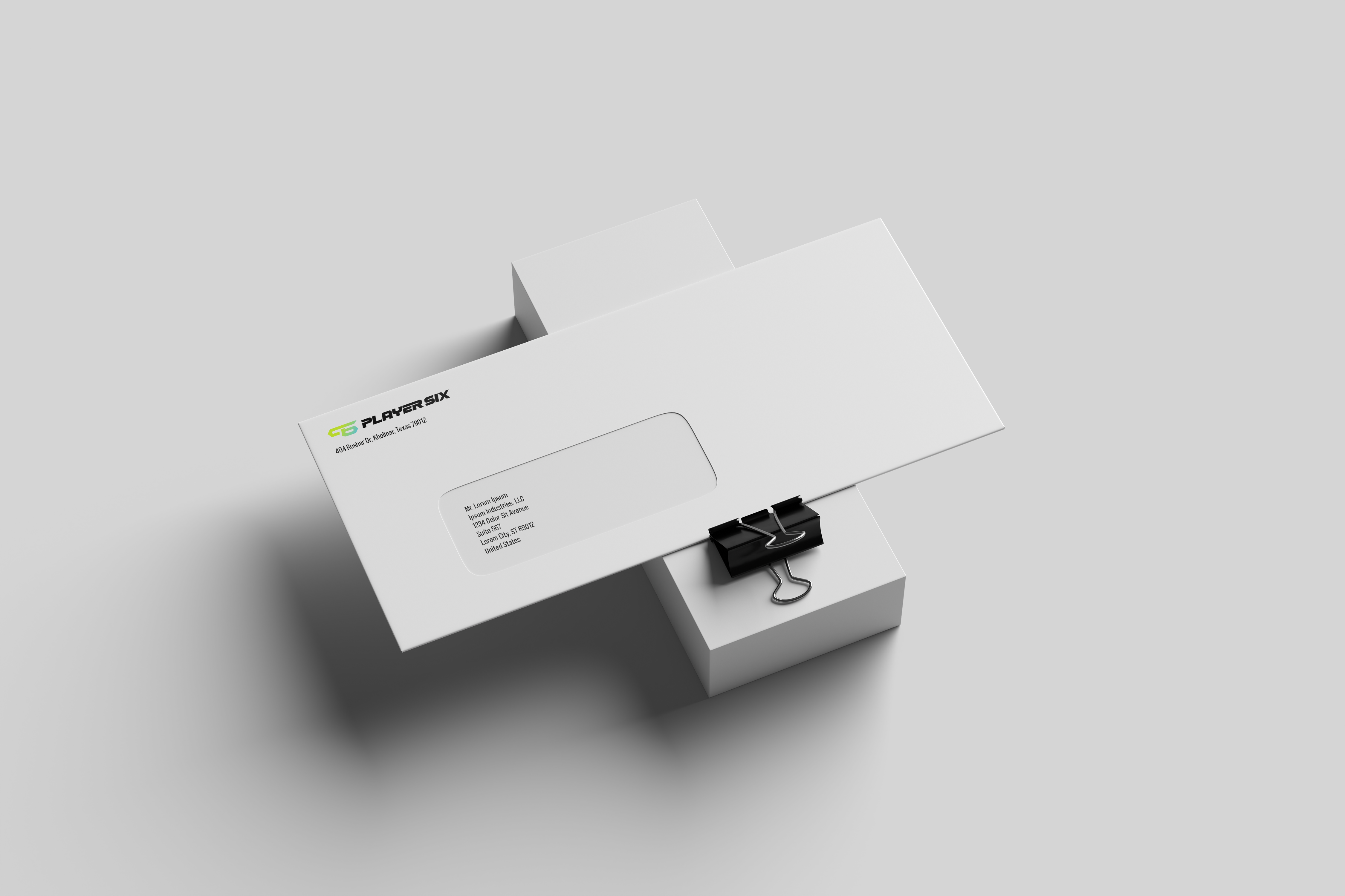 Envelope mockup